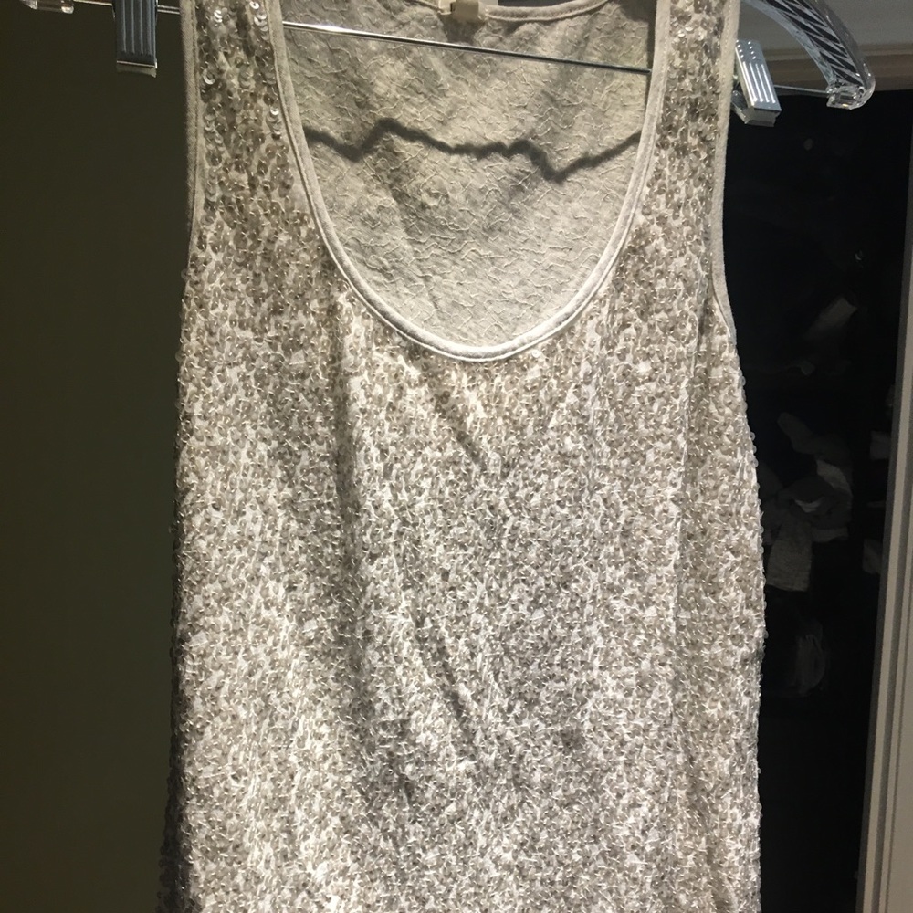 Jcrew Sequin Tank Top